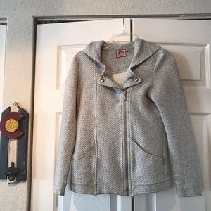 Grey Juicy Zip up Hoodie